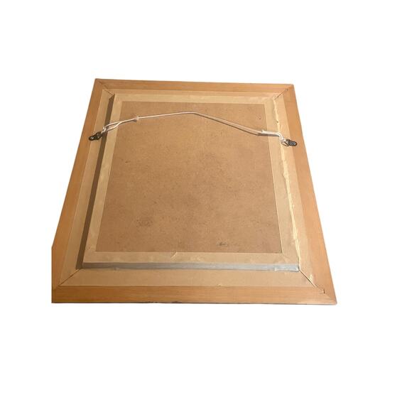 Carved Jade Asian Design Surrounded by Dragons on Red Background Framed 15x16.5” - Picture 3 of 5